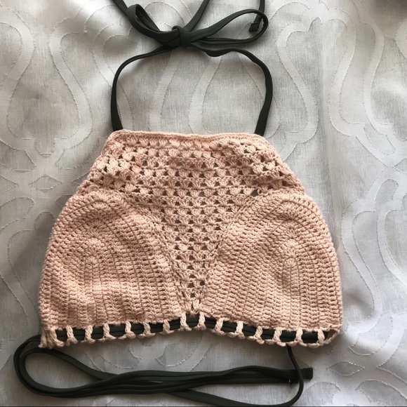 Xhilaration Other - Light Coral Crochet Top - NWOT!